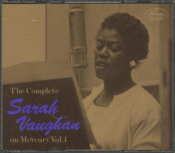 Image of Label Cover of 6xCD - VG/VG - SARAH VAUGHAN, The Complete Sarah Vaughan On Mercury Vol. 4 1963-1967 (Mercury; 830 714-2, Germany 1987, Slipcase, Booklet), Drill hole through barcode,  - 4915247C