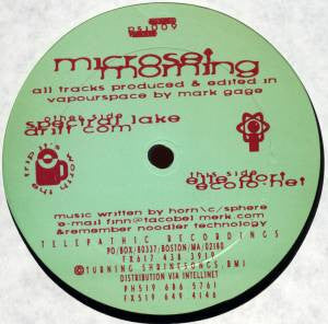 Image of Front Cover of 4945233S: 12" EP - MICROSET MORNING, Microset Morning (Telepathic Recordings; PSI 009, US 1993)   /VG+