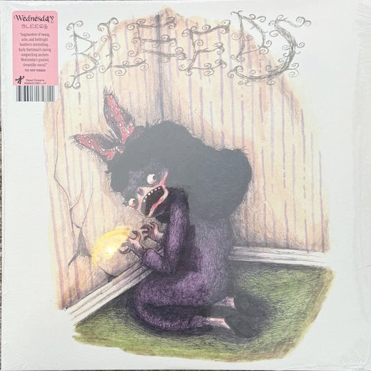 Image of Front Cover of 4915303C: LP - WEDNESDAY, Bleeds (Dead Oceans; DOC428LP, Europe 2025, Standard Sleeve, Booklet, Black Vinyl)   NEW/NEW