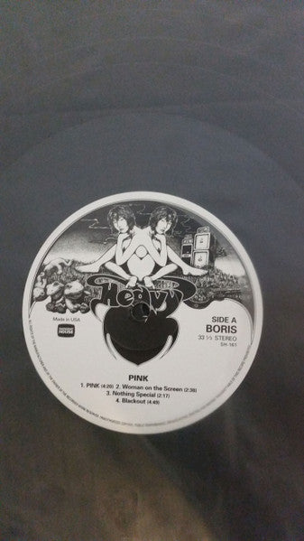 Image of Back Cover of 4925317E: 3xLP - BORIS, Pink (Sargent House; SH-161, USA, Canada & Europe 2016 Reissue, Envelope Sleeve, Insert, Limited Deluxe Edition)   VG+/EX