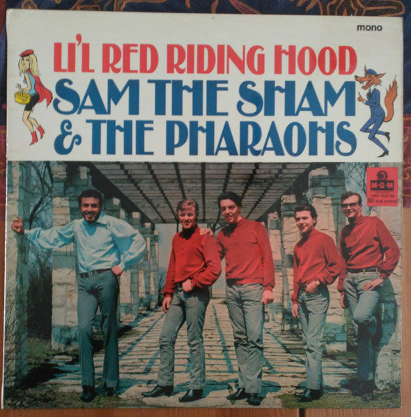 Image of Front Cover of 4925282E: LP - SA THE SHAM AND THE PHARAOHS, Li'l Red Riding Hood (MGM Records; C-8032, UK 1966, Laminated Flipback Sleeve) Rear Flipback Torn  G+/G+