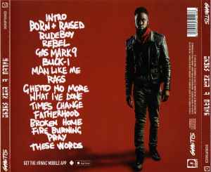 Image of Back Cover of CD - VG+/F - GHETTS, Rebel With A Cause (Disrupt; DISRUPT003CD, UK 2014, Jewel Case, Booklet), Signed booklet,  - 4935223E