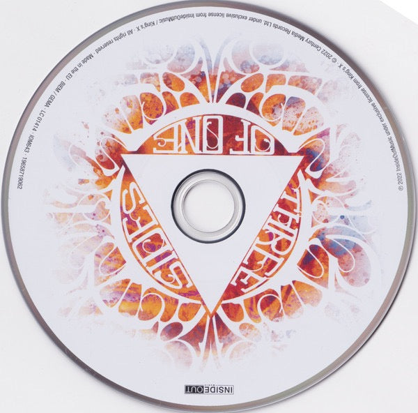 Image of Label Cover of 4915378C: CD - KING'S X, Three Sides Of One (Inside Out Music; IOM643, Europe 2022, Digipak, Booklet)   VG+/VG+