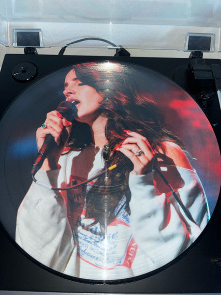 Image of Front Cover of 4925355E: LP - LANA DEL REY, iTunes Festival 2012 (Not On Label; none, UK 2024, Stickered Plastic Sleeve, Unofficial Release. Picture Disc. Numbered. Limited to 500. ) No. 169/500  VG+/VG+