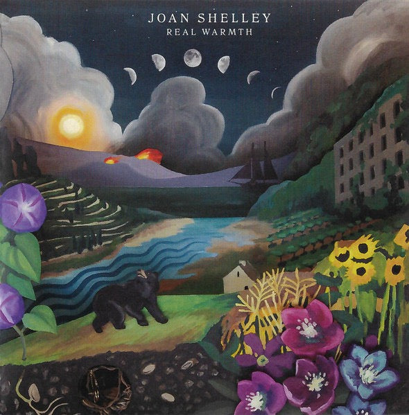 Image of Front Cover of 4915351C: CD - JOAN SHELLEY, Real Warmth (No Quarter; NOQ102-2, US 2025, Fold Over Sleeve, Inner & Insert)   VG+/VG+