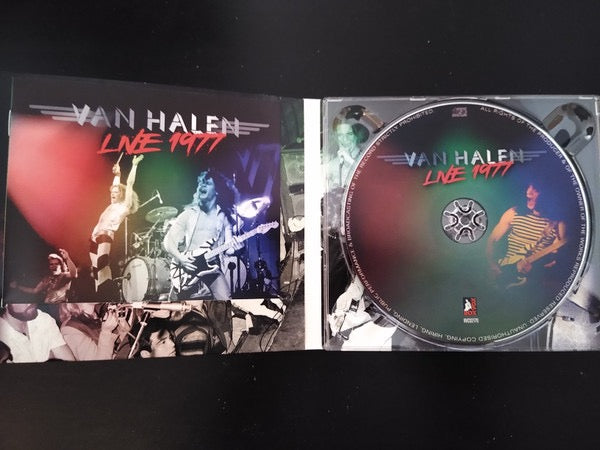 Image of Label Cover of CD - VG+/VG+ - VAN HALEN, Live 1977 (Alive The Live; IACD10488, Japan 2020, Fold Over Sleeve, Booklet), ,  - 4915352C