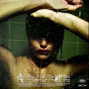 Image of Back Cover of 5035093E: LP - SKY FERREIRA, Night Time, My Time (Enjoy The Ride Records; ETR243, US 2025 Reissue, Insert, Iridescent Green "Love In Stereo" Vinyl)   NEW/NEW