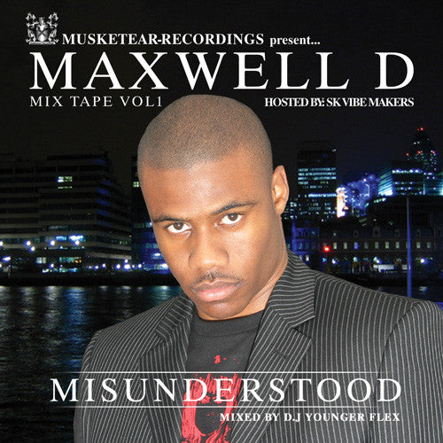 Image of Front Cover of CD - VG+/VG+ - MAXWELL D, Misunderstood (Musketear Recordings; none, UK 2007, Jewel Case, Booklet), ,  - 4935238E