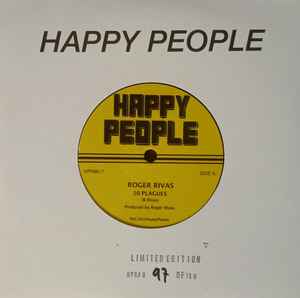 Image of Front Cover of 7" - EX/EX - ROGER RIVAS, 10 Plagues (Happy People; HPR80-7, UK 2022, Company Sleeve, Limited Edition of 199), No: 128 of 199.,  - 4955240S
