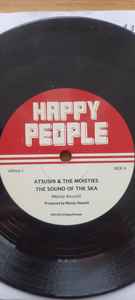 Image of Back Cover of 7" - EX/EX - ATSUSHI & THE MOISTIES, The Sound Of Ska (Happy People; HPR43-7, UK 2021, Company Sleeve, Grey coloured vinyl. Limited Edition of 118), No:11 of 118,  - 4955248S