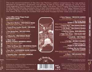 Image of Back Cover of 4915450C: CD - VARIOUS, Night Time Music: The B.T. Puppy Story (Rev-Ola Phantom Jukebox Vol. II) (Rev-Ola; CR REV 38, UK 2003, Jewel Case, Fold out Insert)   VG+/VG+