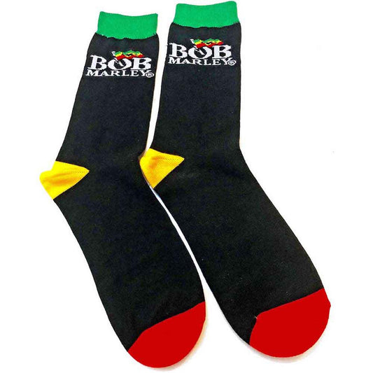 Image of Front Cover of Accessories - NEW/NEW - BOB MARLEY, Logo Socks (, UK ), ,  - 0416045C