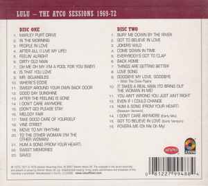 Image of Back Cover of 4915451C: 2xCD - LULU, The Atco Sessions 1969-72 (Rhino Records; 8122-79948-8, UK 2007, Digipak + Clear Plastic Slipcase, Booklet)   EX/VG+