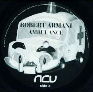 Image of Front Cover of 4925418E: 12" - ROBERT ARMANI, Ambulance (ACV; ACVUK001, UK 1996, Plain Sleeve) Light Marks only.  /G+