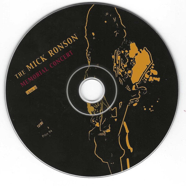 Image of Label Cover of 4915524C: 3xCD - VARIOUS, The Mick Ronson Memorial Concert (Burning Airlines; Pilot 94, UK 2001, Fatbox Double Case, Booklet) Hype Sticker  VG+/VG+