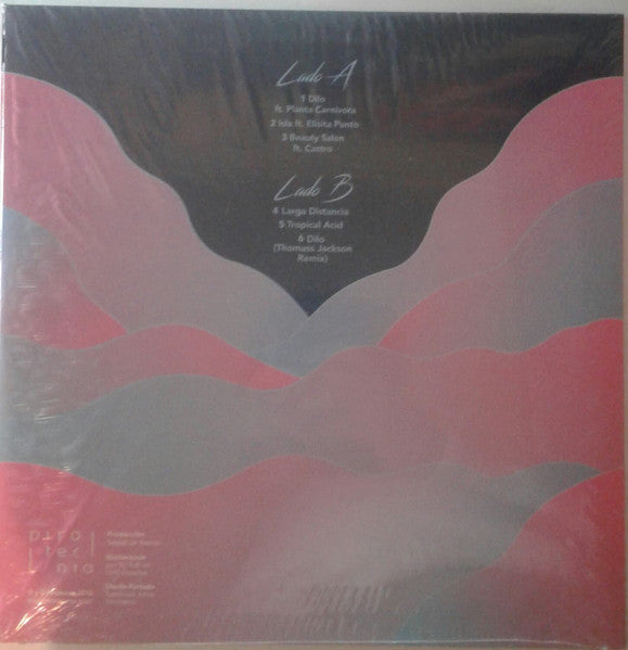 Image of Back Cover of 12" - EX/EX - FERNANDA ARRAU, A Larga Distancia (Pirotecnia; P018, Chile 2016, Picture Sleeve), Opened Instore,  - 4925436E