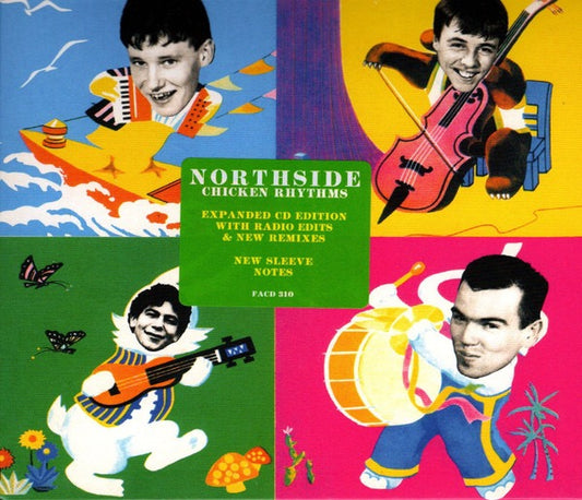 Image of Front Cover of 4915527C: CD - NORTHSIDE, Chicken Rhythms (London Records; LMS1725560, Europe 2025, Fold Over Sleeve, Booklet)   M/M
