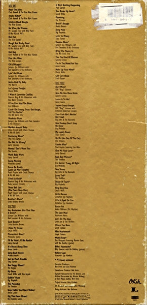 Image of Back Cover of 5055001S: CD - VARIOUS, The OKeh Rhythm & Blues Story: 1949-1957 (Epic; E3K 48912, US 1993)   VG/VG+
