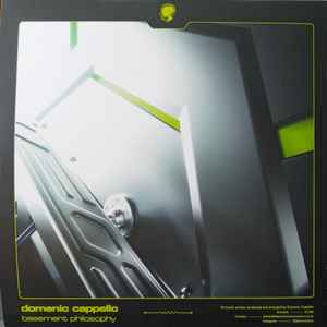 Image of Back Cover of 2x12" - G+/VG - DOMENIC CAPPELLO, Basement Philosophy (Alien Communications; AC012, UK 2024, Picture Sleeve), Sleeve worn and scuffed,  - 4216596C