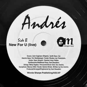 Image of Back Cover of 5045051S: 12" - ANDR�S, Praises (Mahogani Music; M.M-48, US 2021)   /VG+