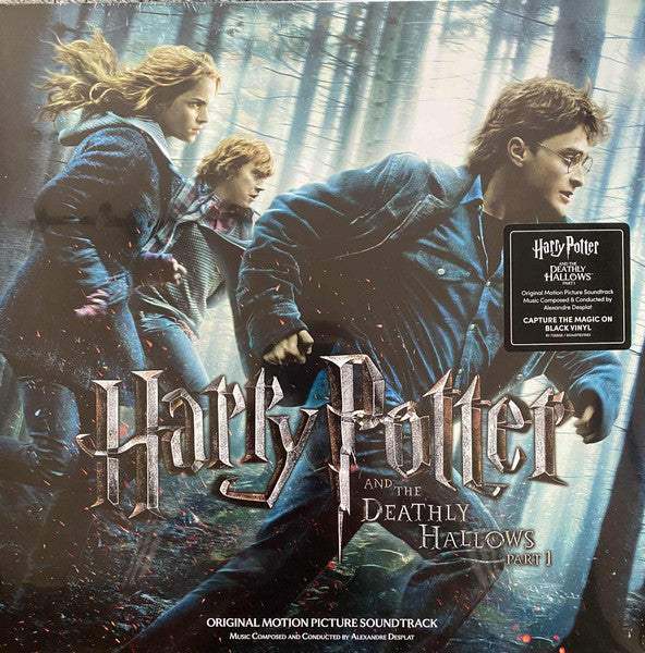 Image of Front Cover of 5045013S: 2xLP - ALEXANDRE DESPLAT, Harry Potter And The Deathly Hallows Part 1 (Original Motion Picture Soundtrack) (WaterTower Music; R1 726938 / 603497821983, Worldwide 2025 Reissue, Gatefold) Opened Instore, Still In Stickered Shrinkwrap  EX/EX
