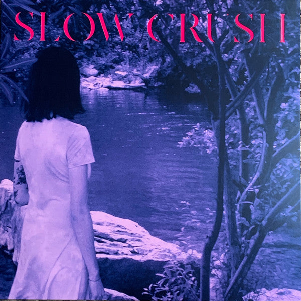 Image of Front Cover of 5045014S: LP - SLOW CRUSH, Ease E.P. / Part Time Punks Sessions (Live) (Holy Roar Records; HRR315V, Europe 2019, Debossed Sleeve, Insert, Green And Purple Butterfly Vinyl, Ltd to 200)   VG+/VG+