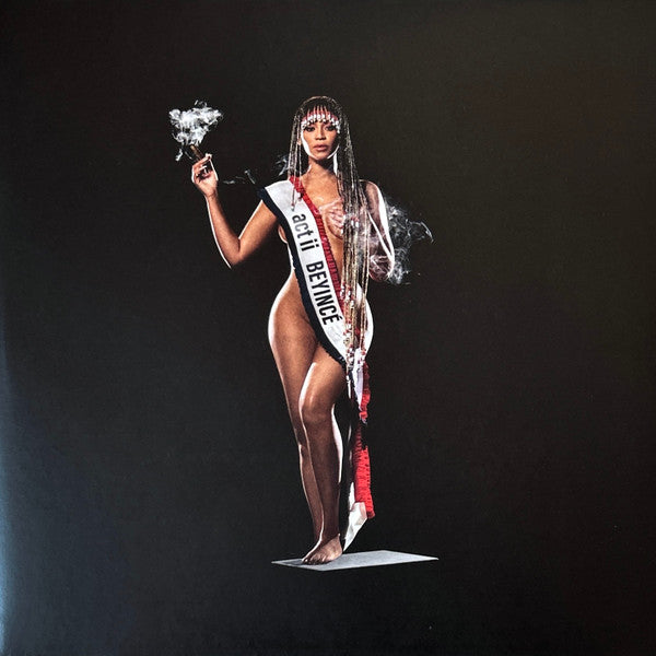 Image of Front Cover of 5025032E: 2xLP - BEYONC�, Cowboy Carter (Parkwood Entertainment; 19658899611, Europe 2024, Gatefold, Limited Edition Red vinyl with alternate artwork)   VG+/VG+