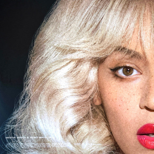 Image of Back Cover of 5025032E: 2xLP - BEYONC�, Cowboy Carter (Parkwood Entertainment; 19658899611, Europe 2024, Gatefold, Limited Edition Red vinyl with alternate artwork)   VG+/VG+