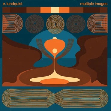 Image of Front Cover of 5024034E: LP - E  LUNDQUIST, Multiple Images (RSD 2022) (King Underground; KULP060RSD, UK 2022, Record Store Day 2022, Orange Vinyl)   VG+/EX