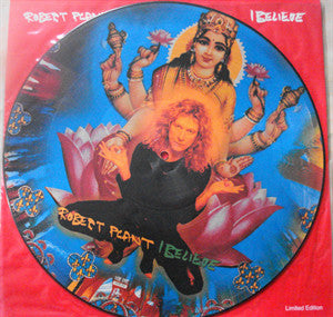 Image of Front Cover of 5025085E: LP - ROBERT PLANT, I Believe (Fontana; FATE 212, UK 1993, Clear Plastic Sleeve With Card Inner)   VG/VG+