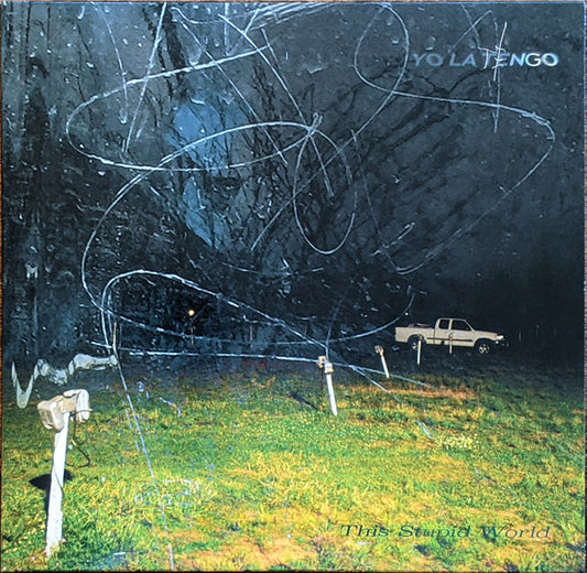 Image of Front Cover of 5025088E: 2xLP - YO LA TENGO, This Stupid World (Matador; OLE1929LPE, UK 2023, 2 Inners, Blue Vinyl)   VG+/VG
