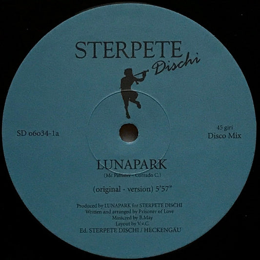 Image of Front Cover of 5025099E: 12" - LUNAPARK, Lunapark (Sterpete Dischi; SD 06034-1, Italy 2005)   /G+