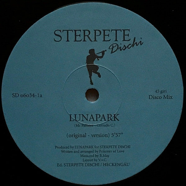 Image of Front Cover of 12" - /G+ - LUNAPARK, Lunapark (Sterpete Dischi; SD 06034-1, Italy 2005), ,  - 5025099E