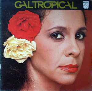 Image of Front Cover of 5045032S: LP - GAL COSTA, Gal Tropical (Philips; 6349 412, Brazil 1979, Poster)   VG/VG