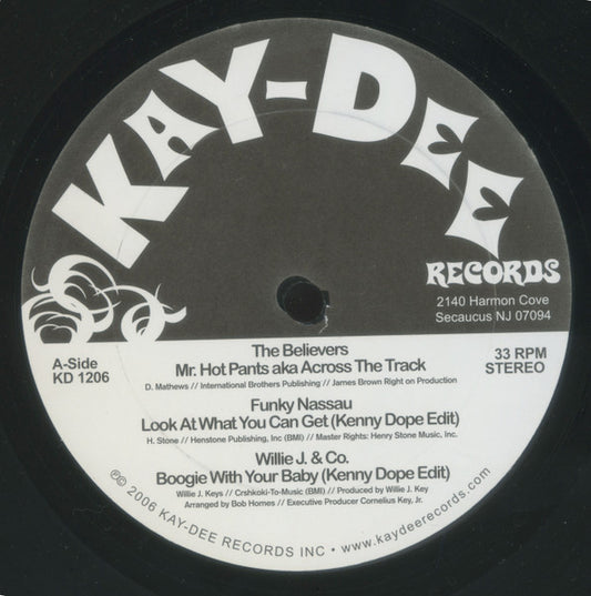 Image of Front Cover of 5045057S: 12" - KENNY DOPE* & KEB DARGE, Kay Dee Records (Kay-Dee Records; KD-1206, US 2006)   /VG+