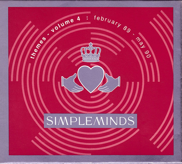 Image of Front Cover of 5055057S: 5xCD - SIMPLE MINDS, Themes - Volume 4 : February 89 - May 90 (Virgin; SMTCD 4, Europe 1990) Scratches on theme 17, 19 and 20  G+/VG