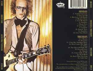 Image of Back Cover of 5015171C: CD - BOB WELCH, French Kiss & Three Hearts (Edsel Records; EDCD 538, UK 1998, Jewel Case, Booklet)   VG+/EX