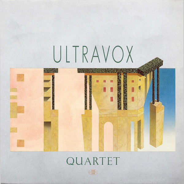 Image of Front Cover of LP - VG/VG - ULTRAVOX, Quartet (Chrysalis; CDL 1394, UK 1982, Stereo), ,  - 5045125S