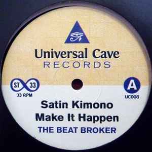 Image of Front Cover of 5025139E: 12" - THE BEAT BROKER, Satin Kimono (Universal Cave; UC008, US 2016)   /EX