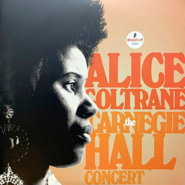 Image of Front Cover of 2xLP - VG+/VG+ - ALICE COLTRANE, The Carnegie Hall Concert (Impulse!; 00602458828696, Worldwide 2024, Gatefold, Booklet), Shrink-wrap (plastic slightly ripped),  - 3616433C