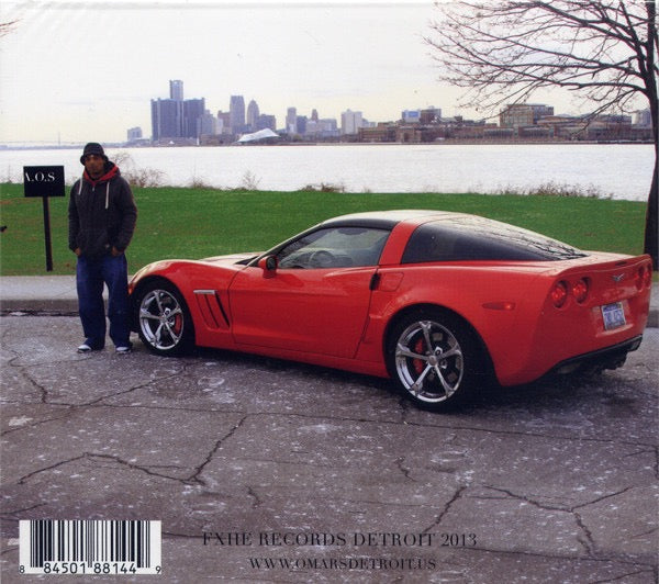 Image of Back Cover of CD - M/M - OMAR-S, Thank You For Letting Me Be Myself (FXHE Records; AOS-7000, US 2013, Digipak), SEALED,  - 5035123E