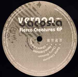 Image of Label Cover of 12" - VG+/G+ - VERNON & DACOSTA, Fierce Creatures EP (Phono Graffiti; PG 001, UK 2005, Picture Sleeve), Hairlines and light marks.,  - 5115012C
