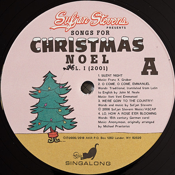 Image of Label Cover of 5x12" - VG+/VG+ - SUFJAN STEVENS, Songs For Christmas (Asthmatic Kitty Records; AKR028, USA & Europe 2018 Reissue, Box Set), ,  - 5045104S