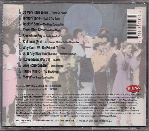 Image of Back Cover of CD - VG+/VG+ - VARIOUS, Soul Hits Of The '70s - Didn't It Blow Your Mind, Vol. 17 (Rhino Records; R2 72127, US 1995), ,  - 5035127E