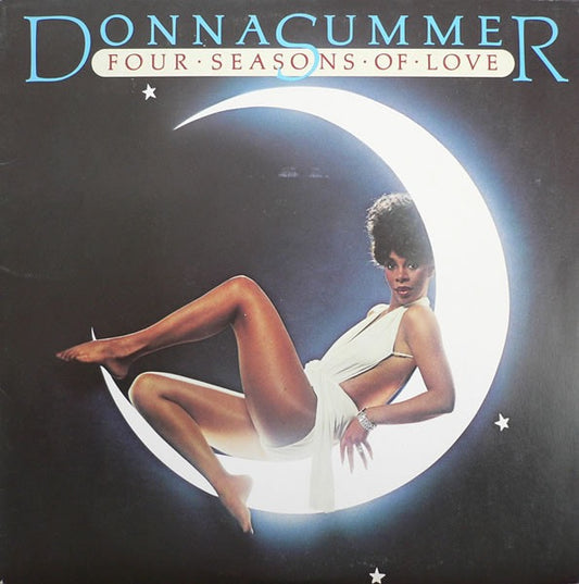 Image of Front Cover of 5015224C: LP - DONNA SUMMER, Four Seasons Of Love (GTO; GTLP 018, UK 1976, Inner)   VG/VG