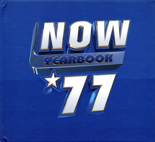 Image of Front Cover of 4xCD - EX/EX - VARIOUS, Now Yearbook '77 (Sony Music; CDYBXNOW77, UK 2024, Book Sleeve), Opened Instore,  - 5035155E
