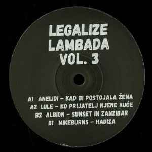 Image of Front Cover of 5025221E: 12" EP - VARIOUS, Legalize Lambada Vol. 3 (Legalize Lambada; LEG003,  2017, Plain Sleeve)   /EX