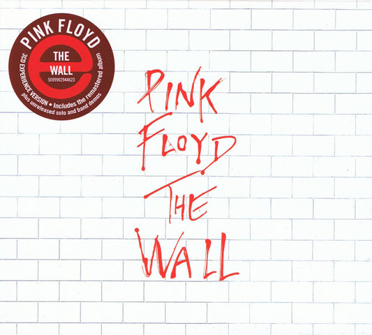 Image of Front Cover of 5055108S: 2xCD - PINK FLOYD, The Wall (EMI ; 5099902944623, Europe 2012 Reissue, Digipak)   VG+/VG+