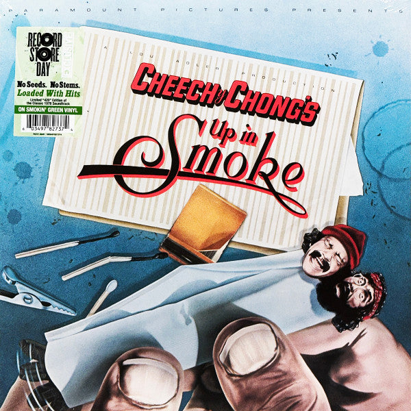 Image of Front Cover of LP - EX/EX - CHEECH & CHONG, Cheech & Chong's Up In Smoke (Warner Records; 603497827374, Worldwide 2024 Reissue, Record Store Day, Limited Edition, Smokin' Green), ,  - 5045208S