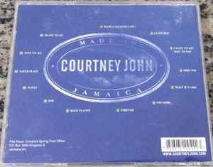 Image of Label Cover of CD - VG+/VG - COURTNEY  JOHN, Made In Jamaica (FiWi Music; none, Jamaica 2009, Jewel Case), ,  - 5035018E